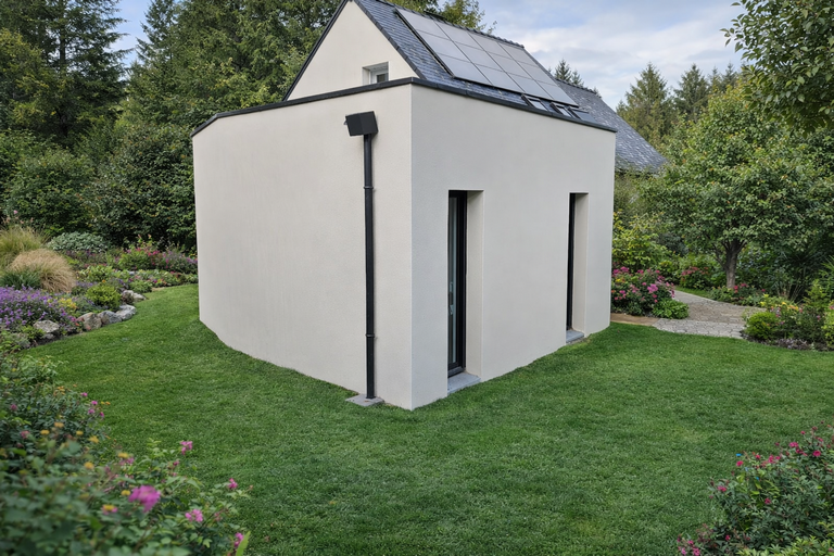 Extension latérale 28 m2 maison individuelle